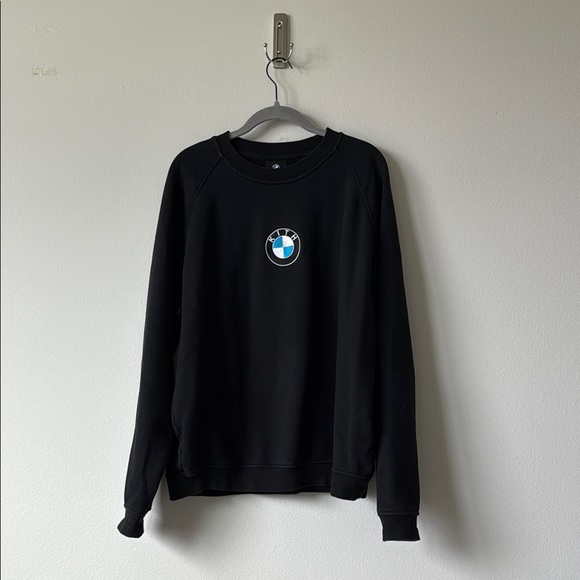 Kith x BMW Black Crewneck Sweater w/ Front Logo